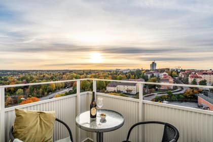 Balkong eller utsiktsbild