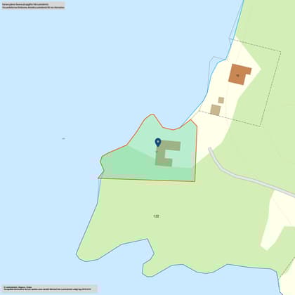 Illustrerad karta över fastigheten eller området