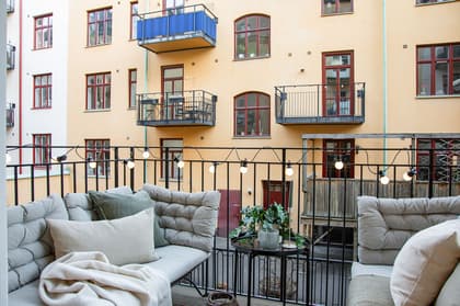 Balkong eller utsiktsbild