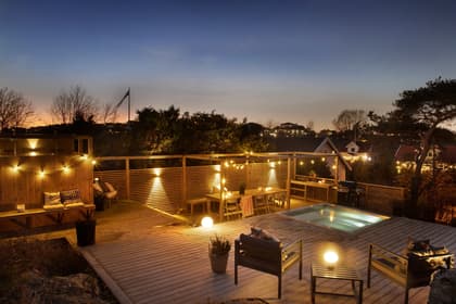 Balkong eller utsiktsbild