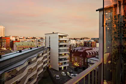 Balkong eller utsiktsbild