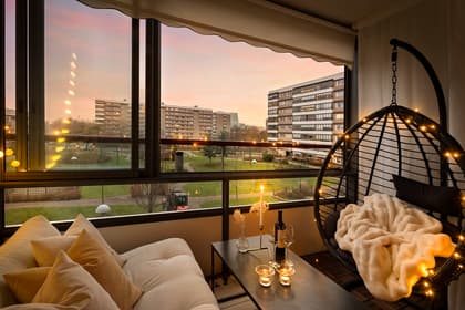 Balkong eller utsiktsbild