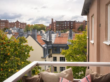 Balkong eller utsiktsbild