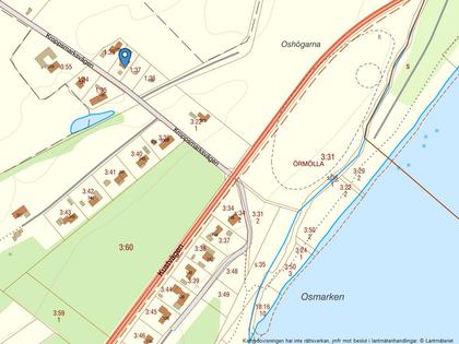 Illustrerad karta över fastigheten eller området