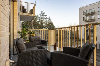 Balkong eller utsiktsbild