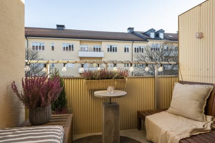 Balkong eller utsiktsbild