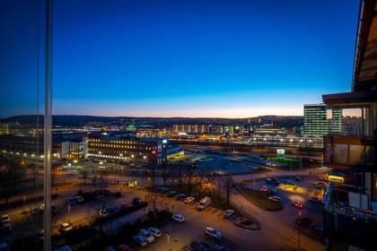 Balkong eller utsiktsbild