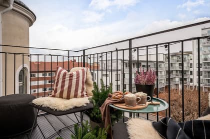 Balkong eller utsiktsbild