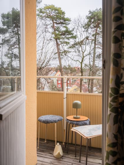 Balkong eller utsiktsbild