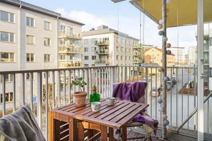 Balkong eller utsiktsbild