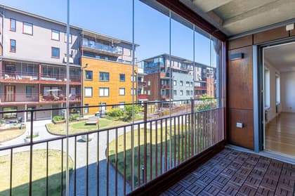 Balkong eller utsiktsbild