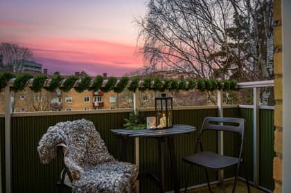 Balkong eller utsiktsbild