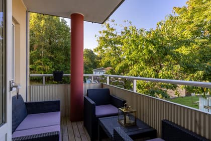 Balkong eller utsiktsbild