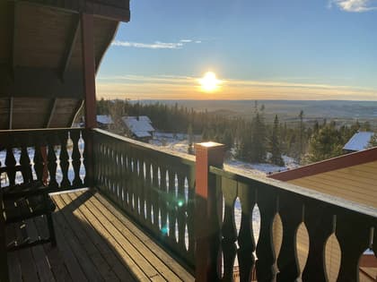 Balkong eller utsiktsbild