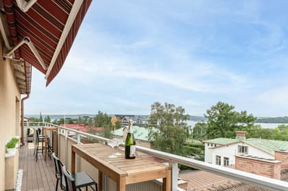 Balkong eller utsiktsbild