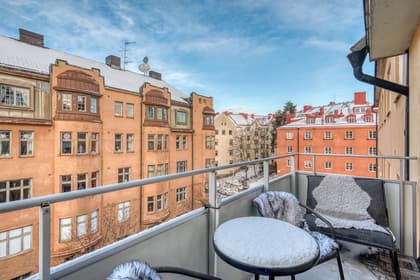 Balkong eller utsiktsbild