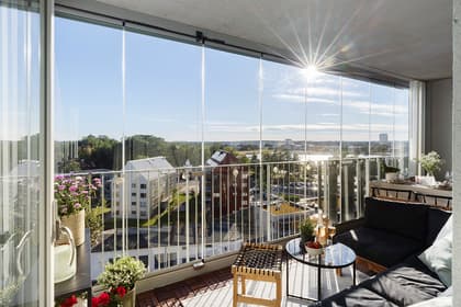 Balkong eller utsiktsbild