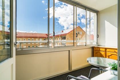 Balkong eller utsiktsbild