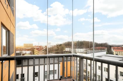 Balkong eller utsiktsbild