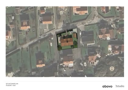 Illustrerad karta över fastigheten eller området