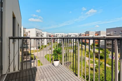 Balkong eller utsiktsbild