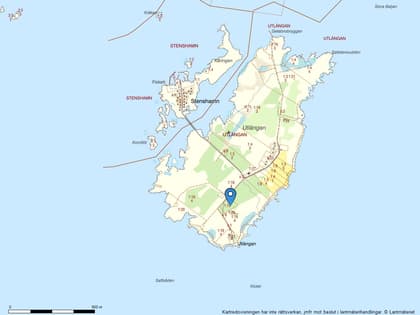 Illustrerad karta över fastigheten eller området