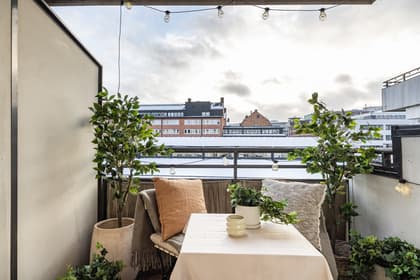 Balkong eller utsiktsbild