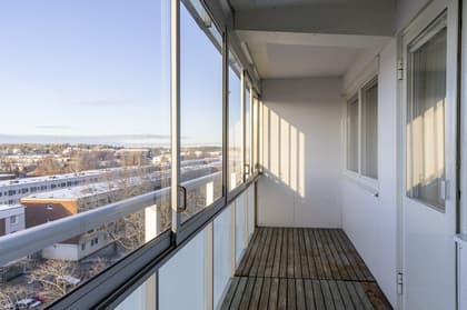 Balkong eller utsiktsbild