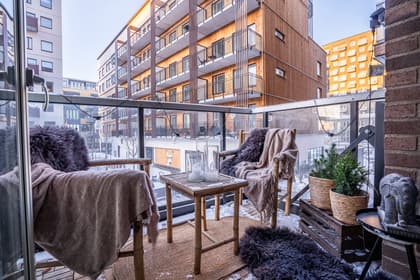 Balkong eller utsiktsbild