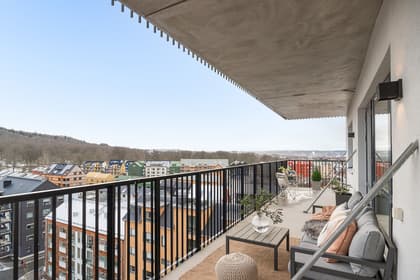 Balkong eller utsiktsbild