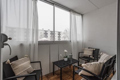 Balkong eller utsiktsbild