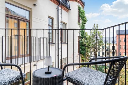 Balkong eller utsiktsbild