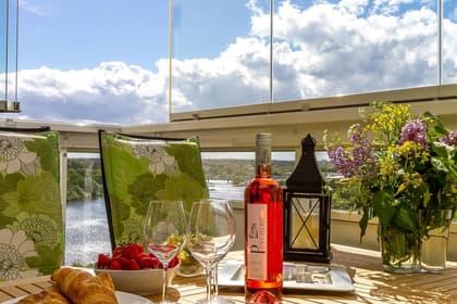 Balkong eller utsiktsbild