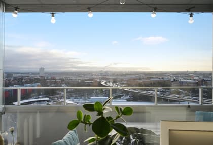 Balkong eller utsiktsbild