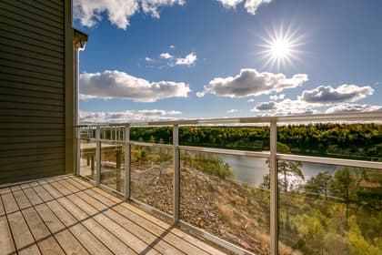 Balkong eller utsiktsbild