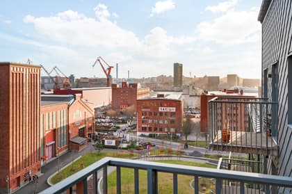 Balkong eller utsiktsbild