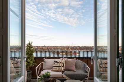 Balkong eller utsiktsbild