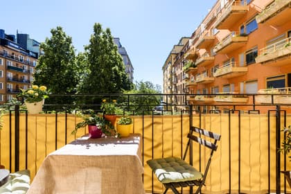 Balkong eller utsiktsbild