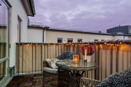 Balkong eller utsiktsbild