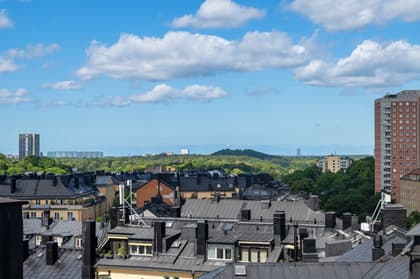 Balkong eller utsiktsbild