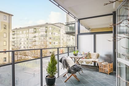 Balkong eller utsiktsbild