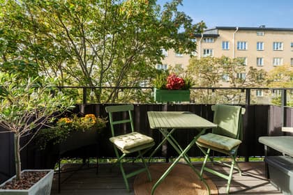 Balkong eller utsiktsbild