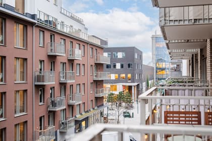 Balkong eller utsiktsbild