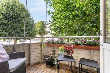 Balkong eller utsiktsbild