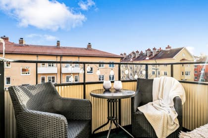 Balkong eller utsiktsbild