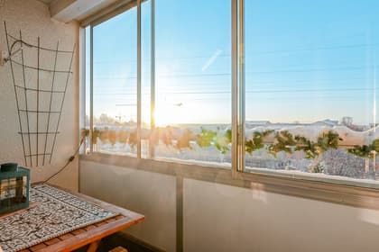 Balkong eller utsiktsbild