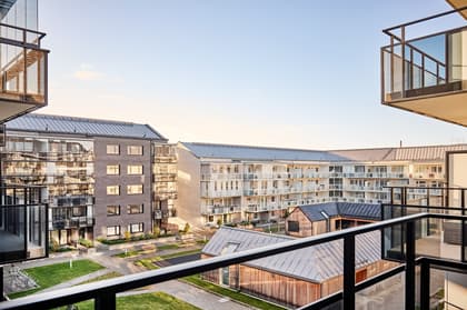 Balkong eller utsiktsbild