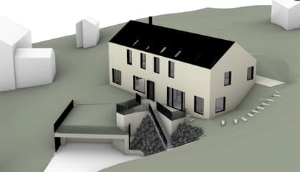 Illustrerad karta över fastigheten eller området