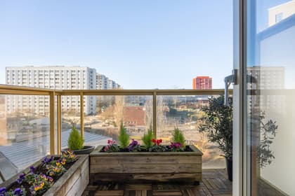 Balkong eller utsiktsbild