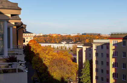 Balkong eller utsiktsbild